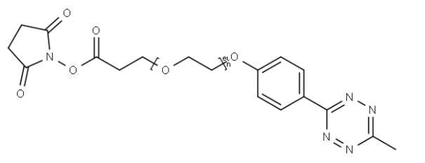 Methyltetrazine-PEG12-NHS ester 