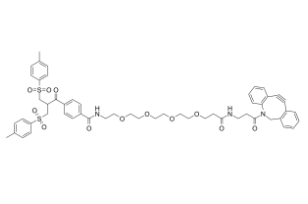 Bis-sulfone-PEG4-DBCO 