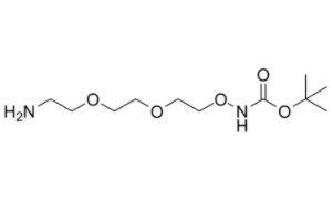 t-Boc-Aminooxy-PEG2-amine 