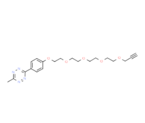 Methyltetrazine-PEG5-alkyne   