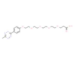 	Methyltetrazine-PEG4-acid	 