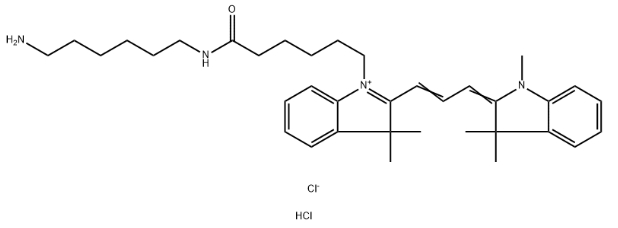 CAS号：2247688-56-6，Cy3-amine，CY3-NH2，CY3-氨基