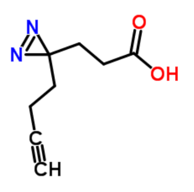 3-(3-(丁-3-炔-1-基)-3H-二氮杂萘-3-基)丙酸	 