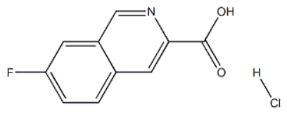 7-氟异喹啉-3-羧酸盐酸盐
