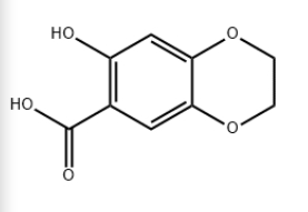CAS号197584-99-9，7-羟基-1，4-苯并二恶烷-6-羧酸.png