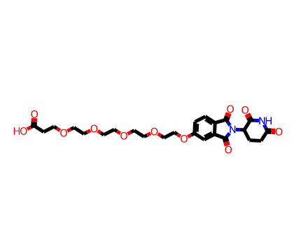 Thalidomide-PEG5-COOH 