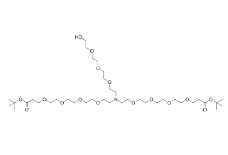 N-(Hydroxy-PEG3)-N-bis(PEG4-t-butyl ester) 