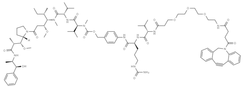 DBCO-(PEG)3-VC-PAB-MMAE 