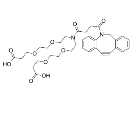 	N-DBCO-N-bis(PEG2-C2-acid)  