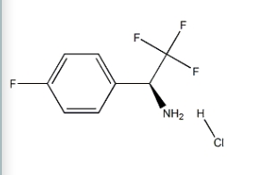 （S)-2,2,2-三氟-1-(4-氟苯基)乙胺盐酸盐