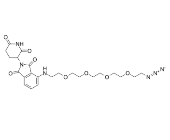Pomalidomide-PEG4-azide 