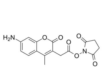 7-氨基-4-甲基香豆素-3-乙酸 N-琥珀酰亚胺酯 