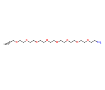 	Propargyl-PEG8-NH2 