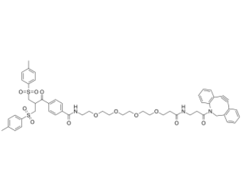 	Bis-sulfone-PEG4-DBCO 