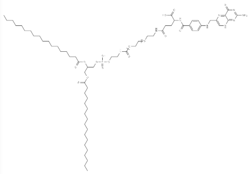 DSPE-PEG-FA，二硬脂酰基磷脂酰乙醇胺-聚乙二醇，CAS号1236288-25-7