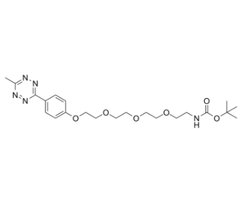 	Methyltetrazine-PEG4-NH-Boc	 
