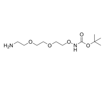 t-Boc-Aminooxy-PEG2-amine 