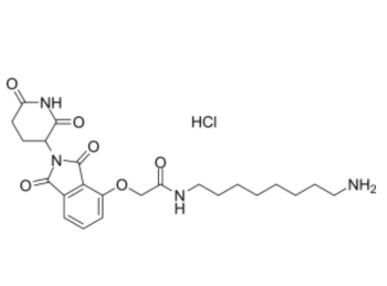Thalidomide-O-amido-C8-NH2 hydrochloride 
