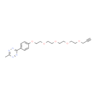Methyltetrazine-PEG5-alkyne    
