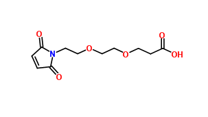 Maleimide-PEG₂-CH₂CH₂COOH；1374666-32-6
