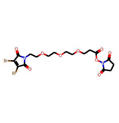 3,4-Dibromo-Mal-PEG3-NHS ester 