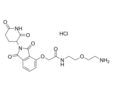 Thalidomide-O-amido-PEG-C2-NH2 hydrochloride  