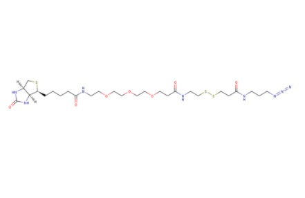 	Biotin-PEG3-SS-azide 