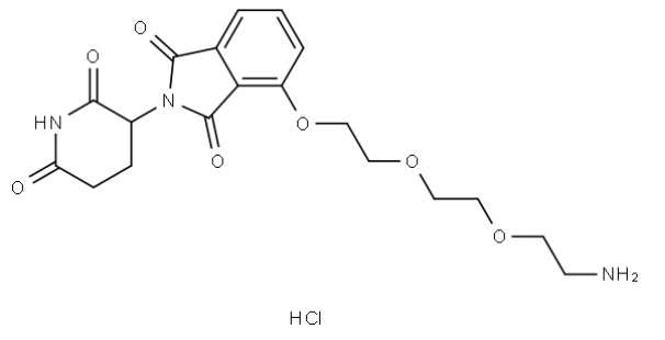 Thalidomide-PEG3-NH2 hydrochloride 