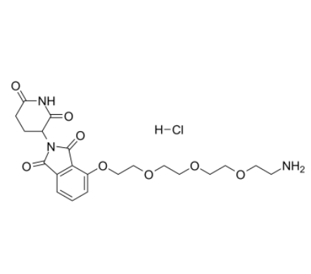 	Thalidomide-PEG4-NH2 hydrochloride 