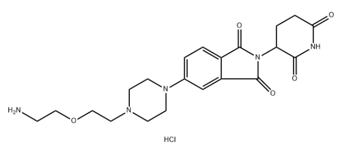 	沙利度胺-哌嗪-一聚乙二醇-氨基盐酸盐 