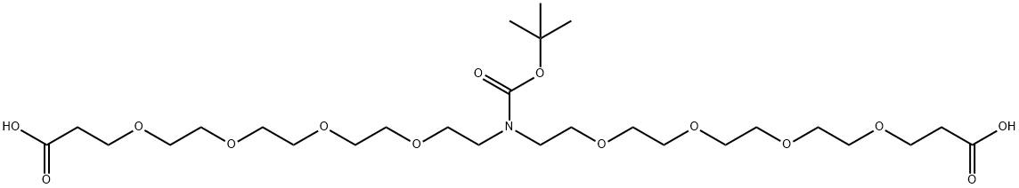N-Boc-N-bis(PEG4-acid)
