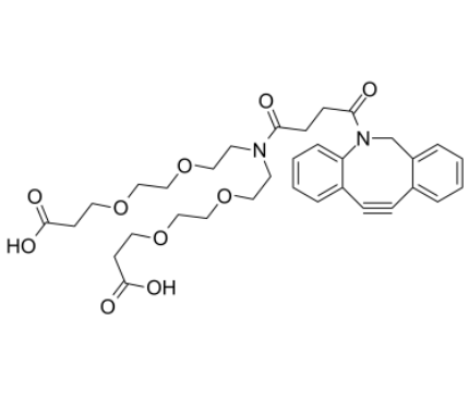 N-DBCO-N-bis(PEG2-C2-acid) 