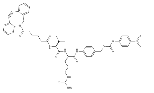 	DBCO-C4-Val-Cit-PABC-PNP 