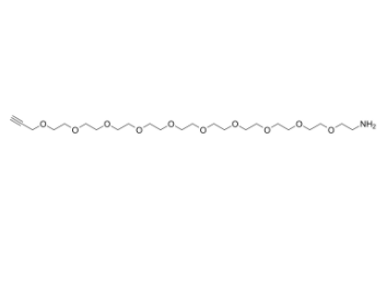 Propargyl-PEG10-amine 