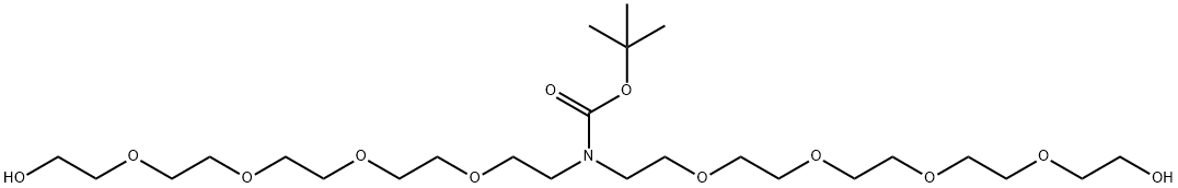 N-Boc-N-bis(PEG4-OH)