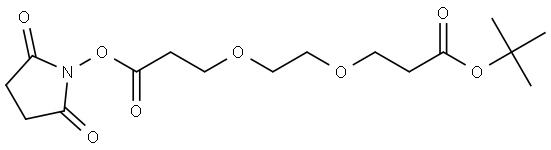 t-Butoxycarbonyl-PEG2-NHS ester