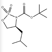 (S)-叔丁基 4-异丁基-1,2,3- 噁噻唑烷 -3-羧酸盐 2,2-二氧化物