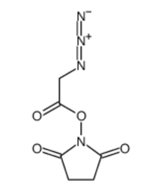 	叠氮乙酸 NHS 酯	 