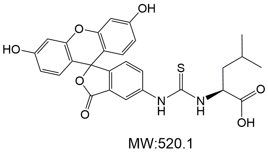 FITC-L-亮氨酸，FITC-L-Leucine