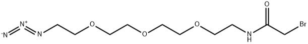 Bromoacetamido-PEG3-azide