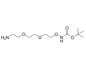 t-Boc-Aminooxy-PEG2-amine 