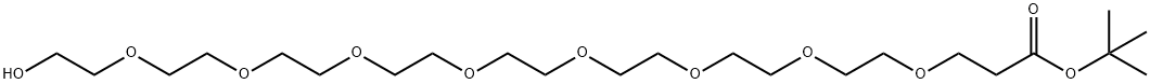 Hydroxy-PEG8-t-butyl ester