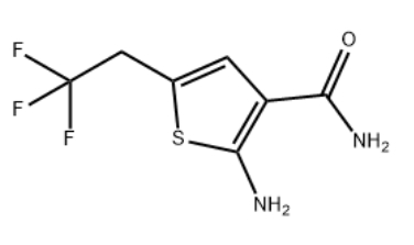 2-氨基-5-(2,2,2-三氟乙基)噻吩-3-甲酰胺