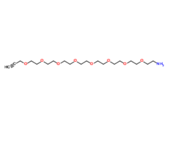 Propargyl-PEG8-NH2 