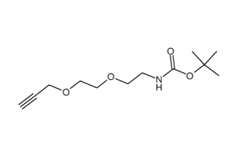 Propargyl-PEG2-NHBoc 