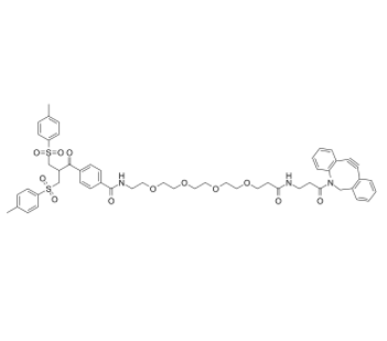 	Bis-sulfone-PEG4-DBCO 