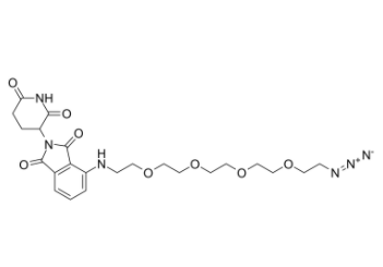 Pomalidomide-PEG4-azide 