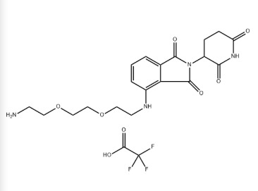 沙利度胺-NH-PEG2-NH2三氟醋酸盐 沙利度胺-NH-PEG2-NH2三氟醋酸盐