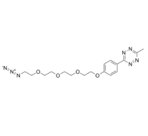 	Methyltetrazine-PEG4-azide 