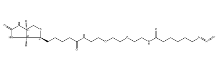 Biotin-PEG2-C6-azide
